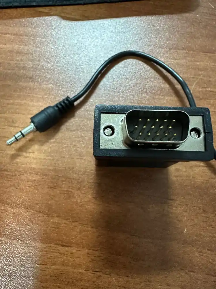 Portativ adapter adapteri HDMI konverteri → VGA audio chiqishi, 3.5 mm