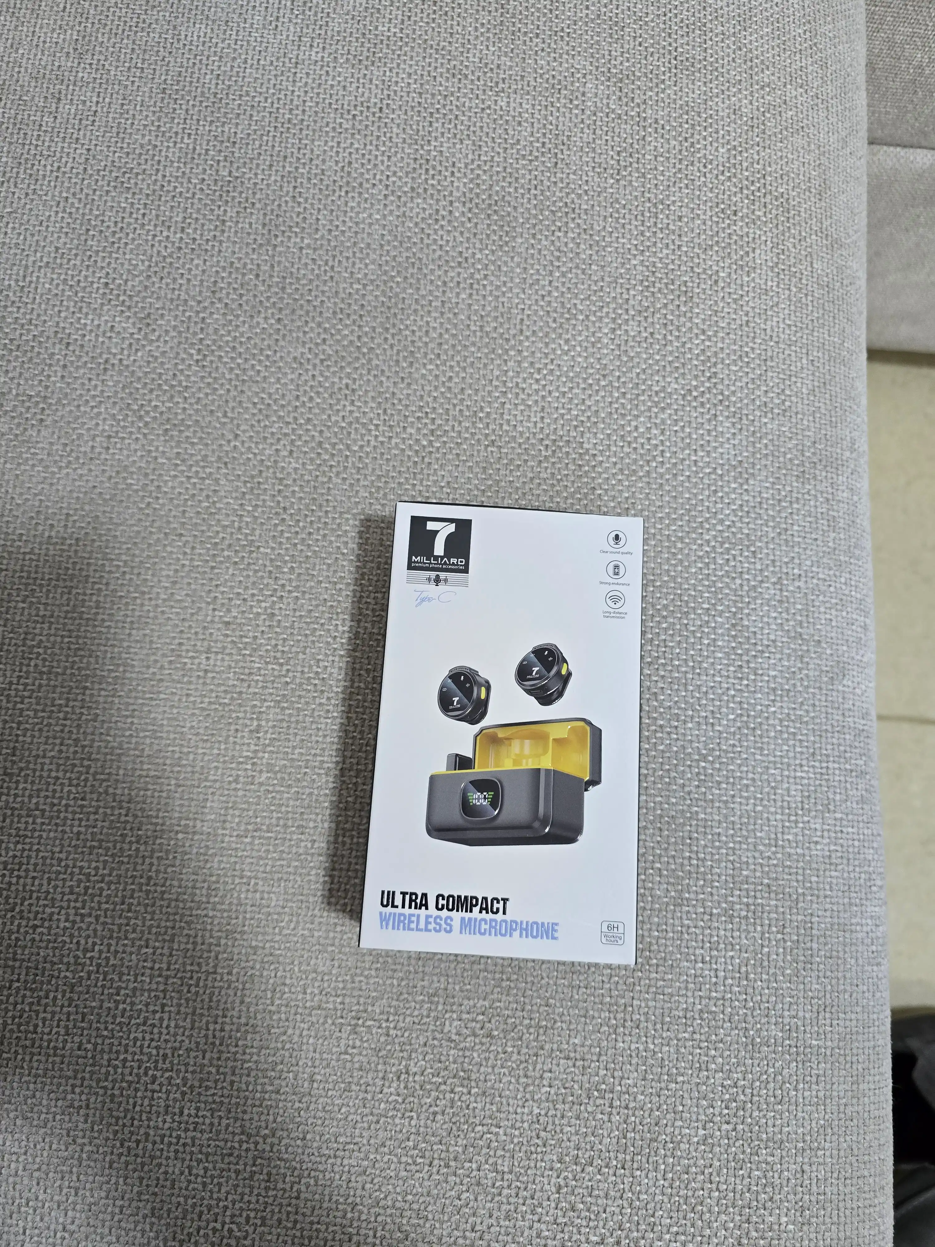 Simsiz mikrofon 7 Milliard Ultra Compact iPhone va Android