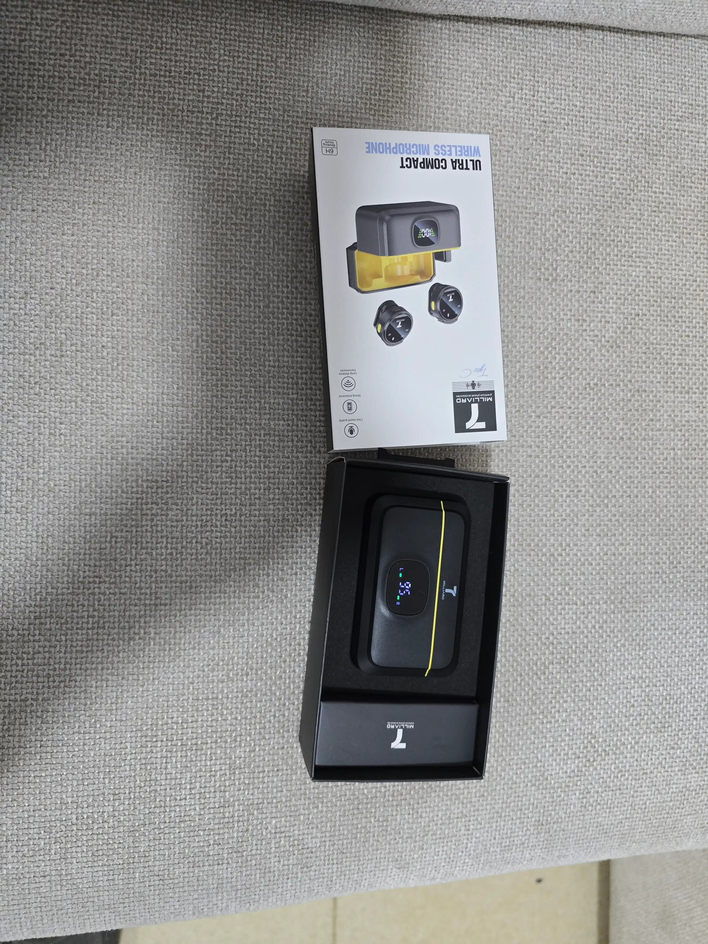 Simsiz mikrofon 7 Milliard Ultra Compact iPhone va Android