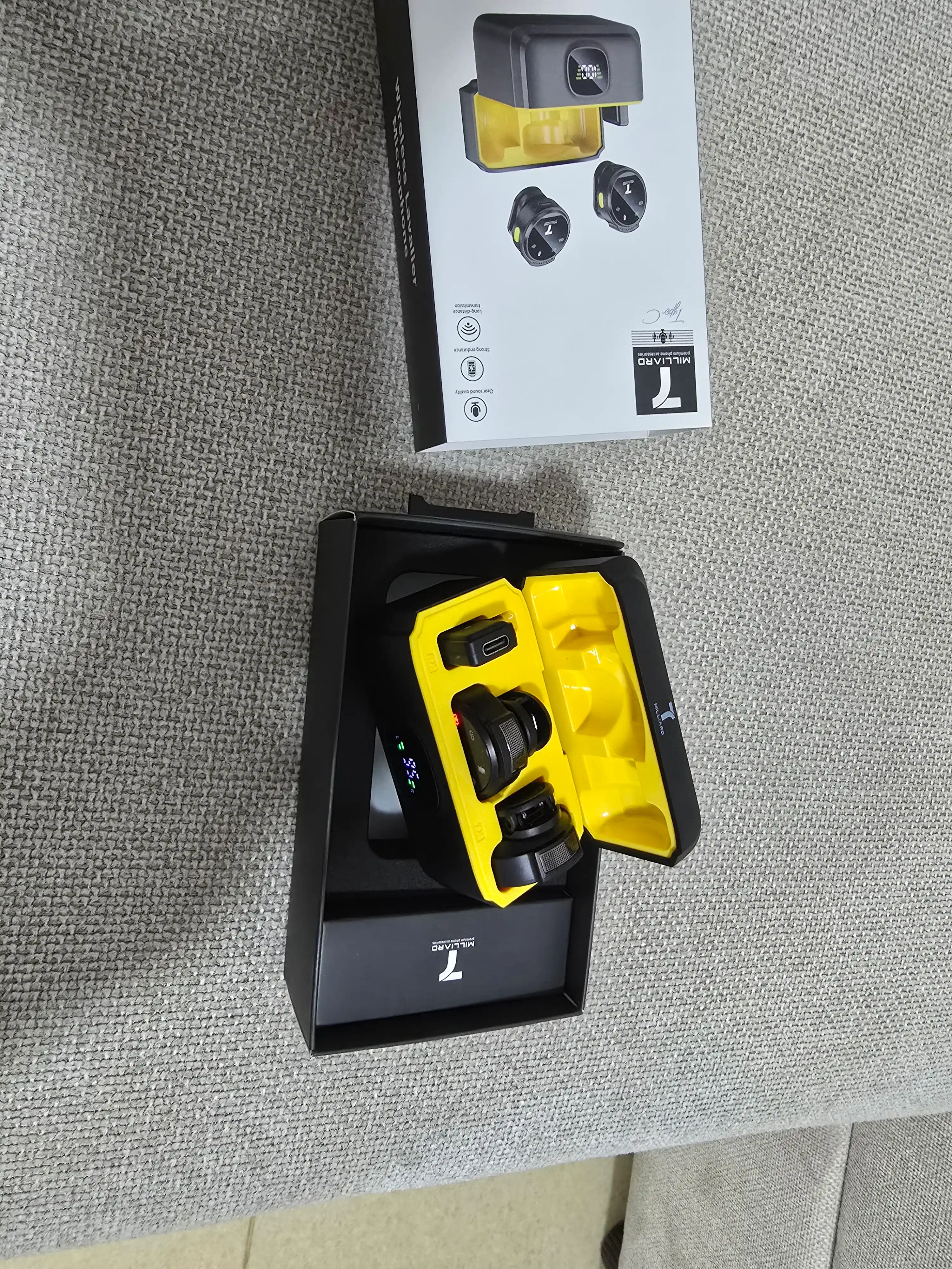 Simsiz mikrofon 7 Milliard Ultra Compact iPhone va Android
