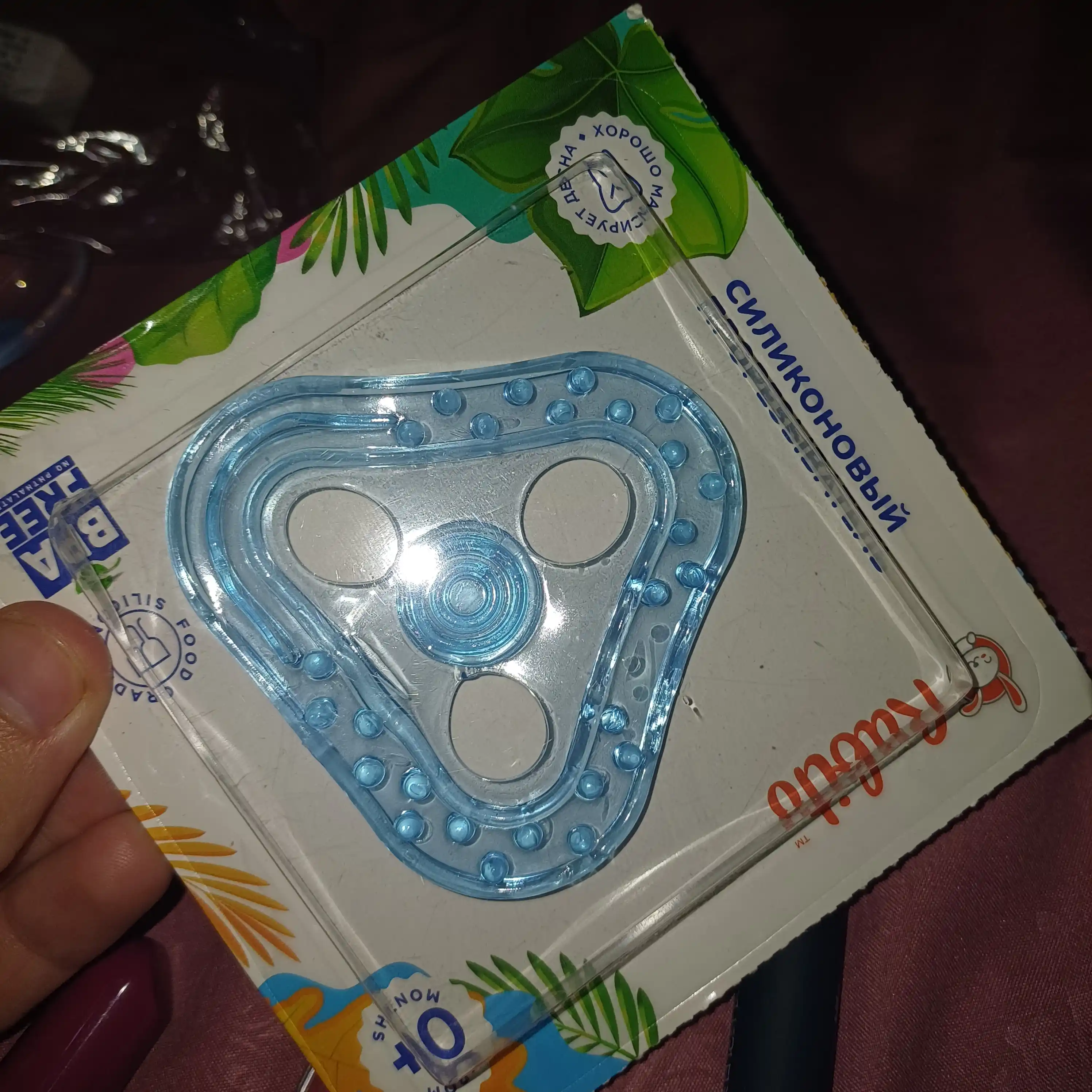 0 oydan 24 oygacha bolalar uchun tishlagich, yumshoq, silikon