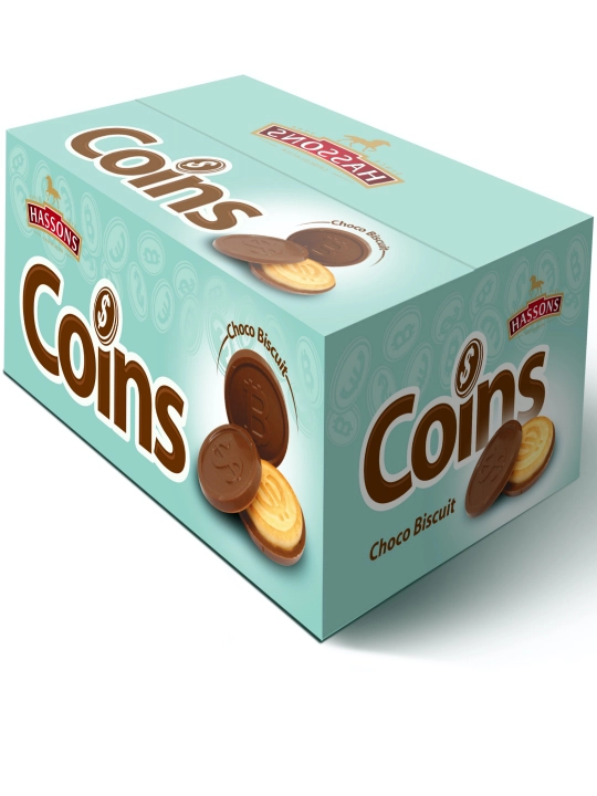 Sutli shokoladli COINS pechene - 2 kg