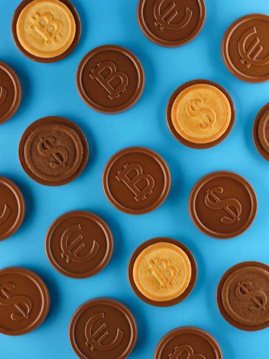 Sutli shokoladli COINS pechene - 2 kg