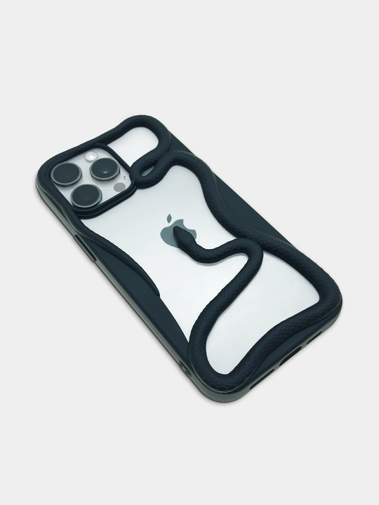 Чехол для iPhone 11, 12, 13, 14, 15, 16, 17, Pro, Pro Max, Plus Змея