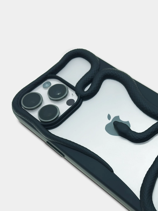Чехол для iPhone 11, 12, 13, 14, 15, 16, 17, Pro, Pro Max, Plus Змея