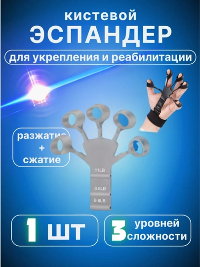 Эспандер для пальцев и запястий, тренажер для пальцев, профилактика инсульта