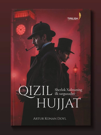 Qizil hujjat, detektiv kitob, Artur Konan Doyl - 