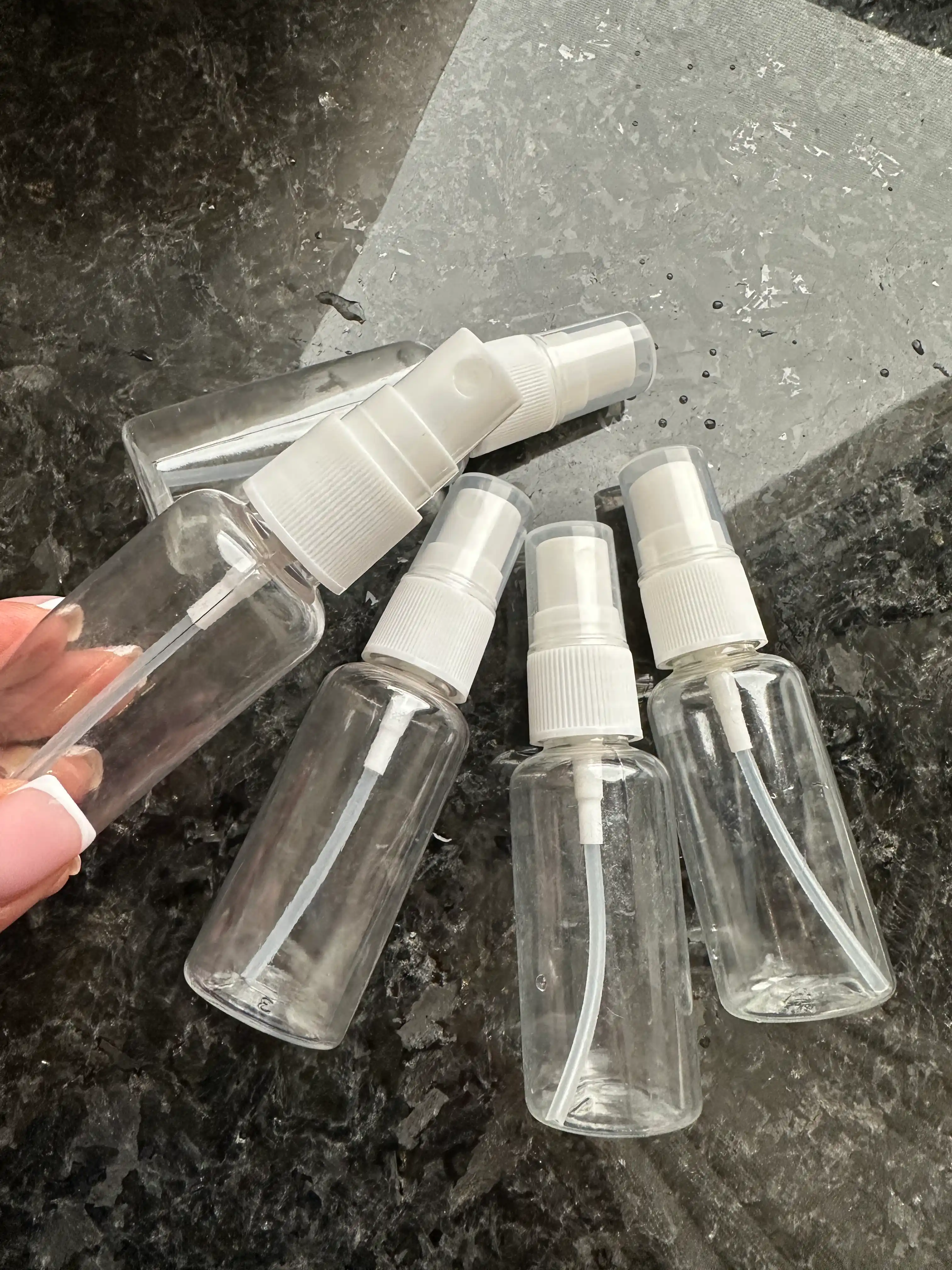 Kosmetik flakon, purkagichli, 30, 50, 60, 80, 100, 120, 150, 200, 250 ml