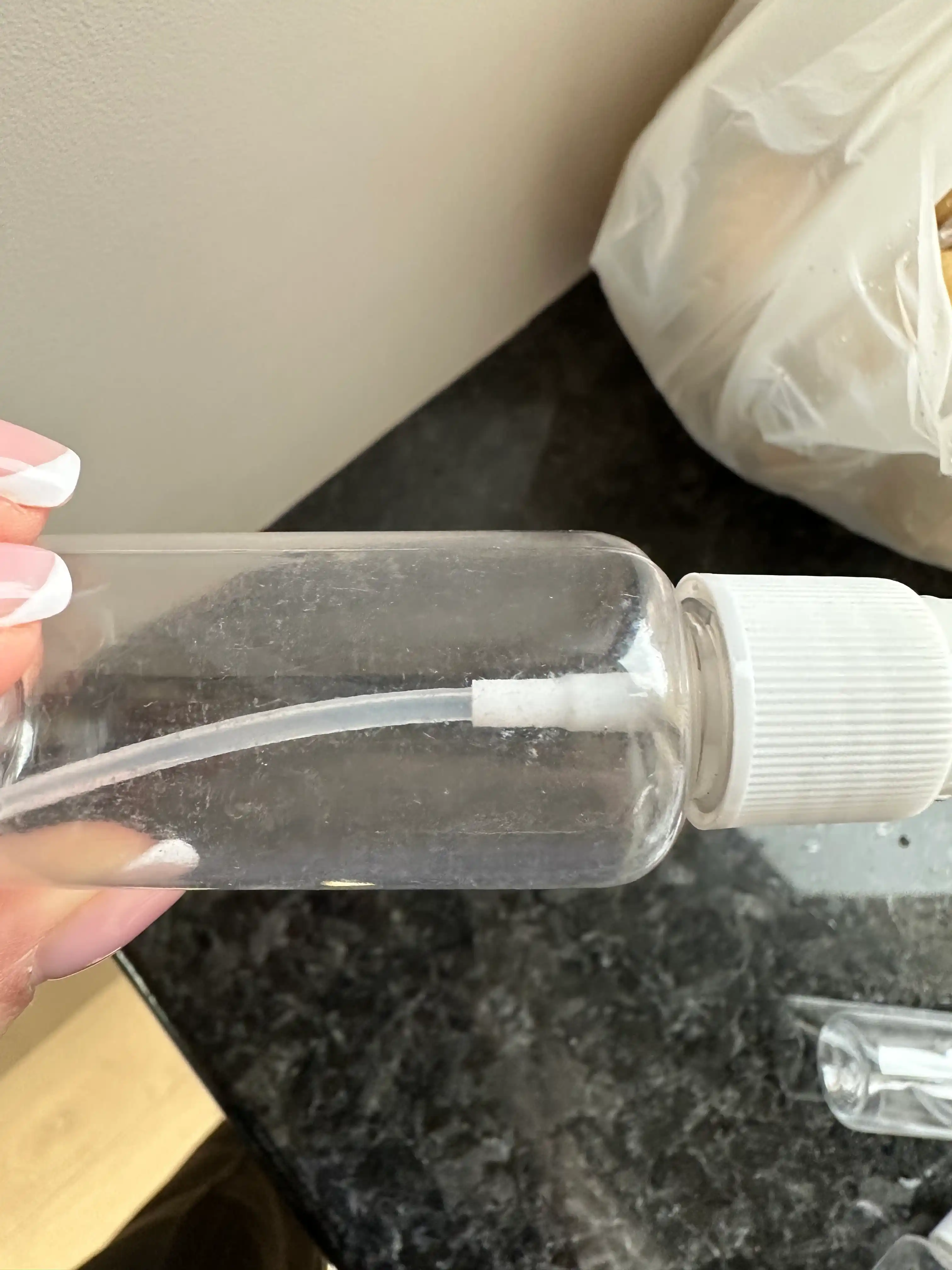 Kosmetik flakon, purkagichli, 30, 50, 60, 80, 100, 120, 150, 200, 250 ml