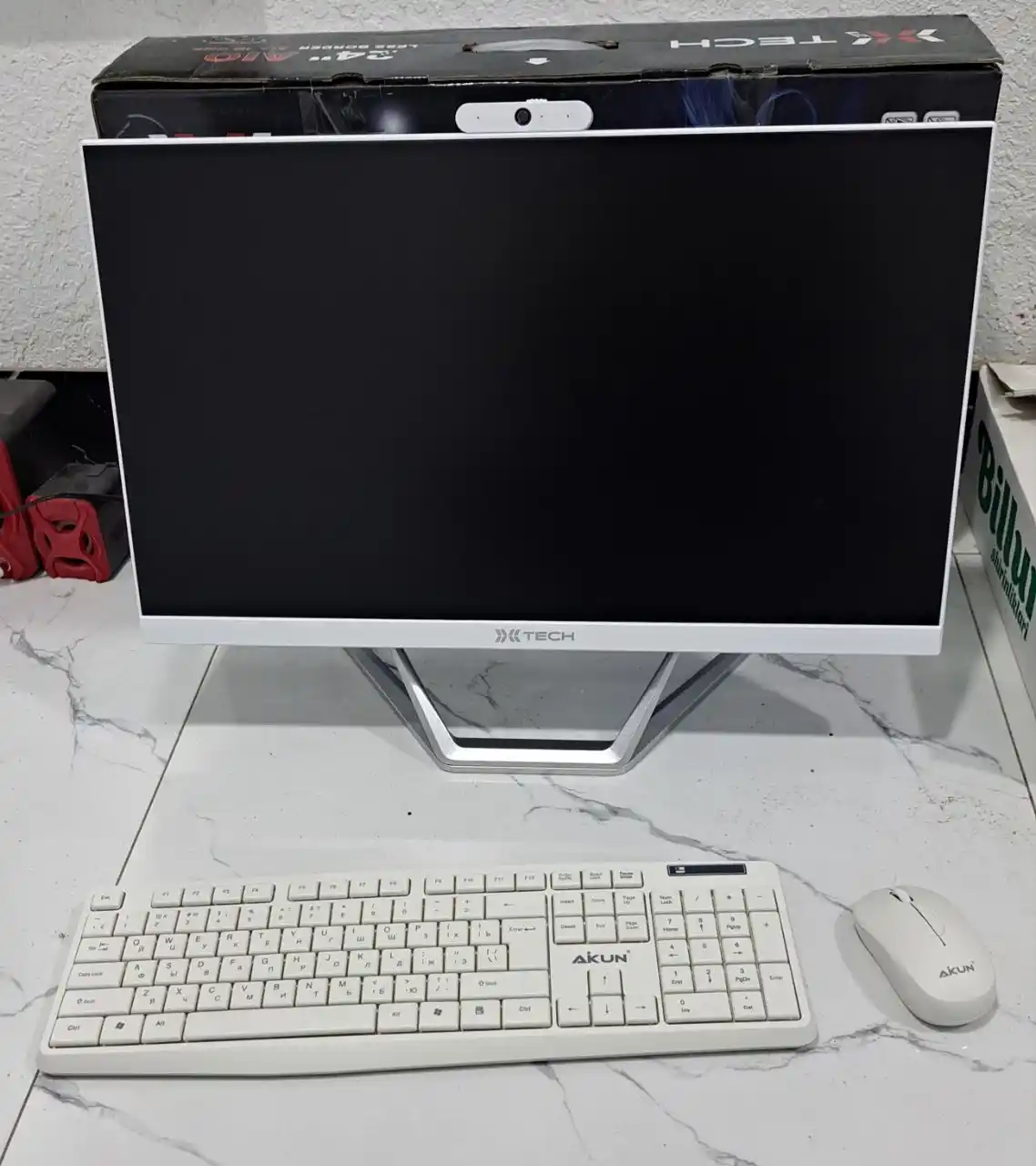 Monoblok Xtech, 24 dyum, Full HD, i5, 8 GB RAM, SSD 512 GB Windows 11, klaviatura sichqon