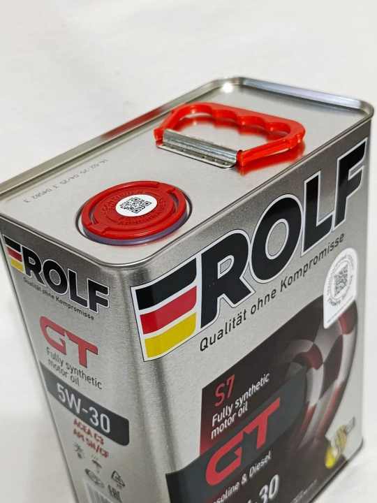 Моторное масло, ROLF GT S7 5W-30, полностью синтетическое