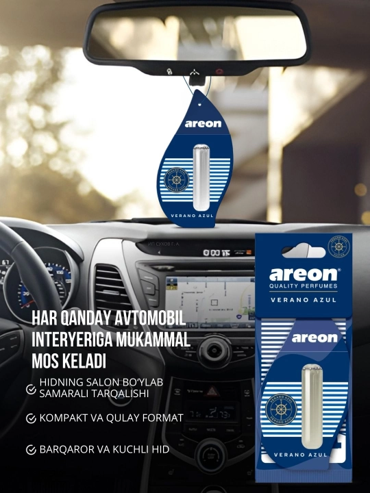 Ароматизатор для машины Areon Lux Sport Liquid, освежитель воздуха для авто, 5 мл