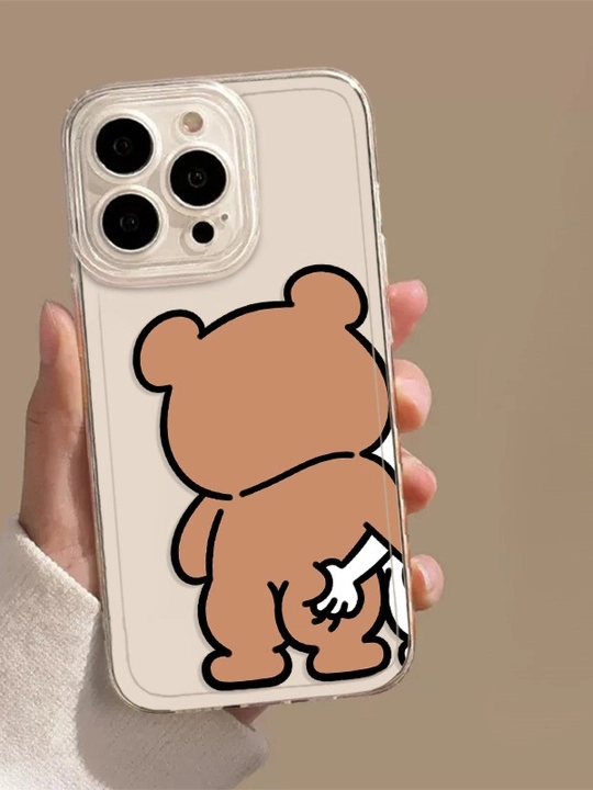 IPhone 16 15 14 13 12 11 uchun g‘ilof yoqimli va momiq - 