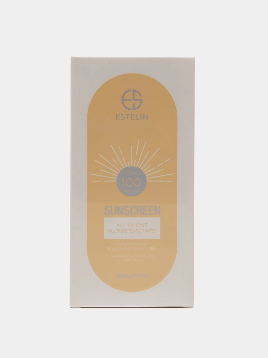 Quyoshdan himoyalovchi krem Estelin, SPF 100, 80 PA+++, 100 gr