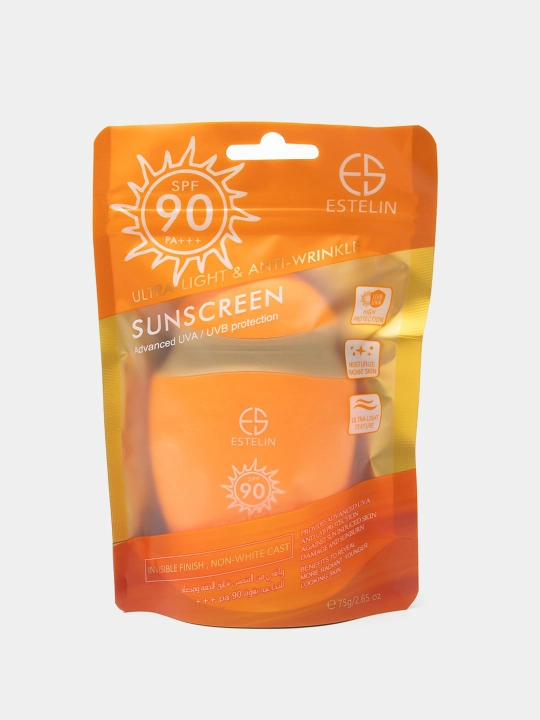 Quyoshdan himoya qiluvchi krem Estelin, yuz uchun, SPF 60 va SPF 90