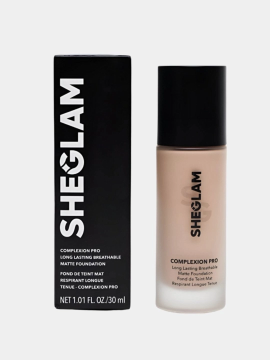 Sheglam tonal kremi, barcha turdagi terilar uchun tabiiy, xira tusli - 