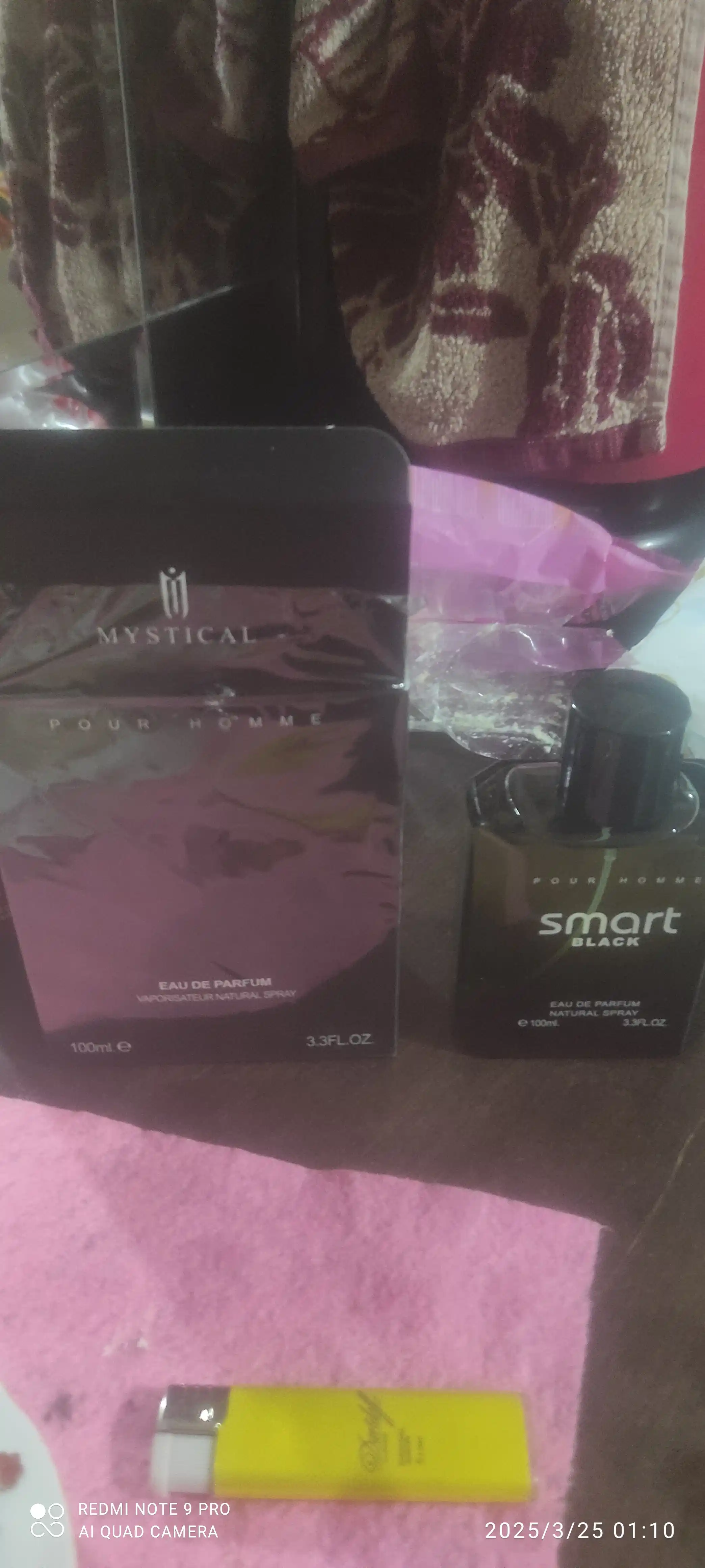 Parfyumlangan suv Smart Black Pour Homme, erkaklar uchun, 100 ml