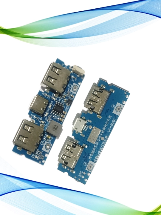 TP4056A Type-C va Micro USB litiy batareyalarini zaryadlash va himoyalash moduli