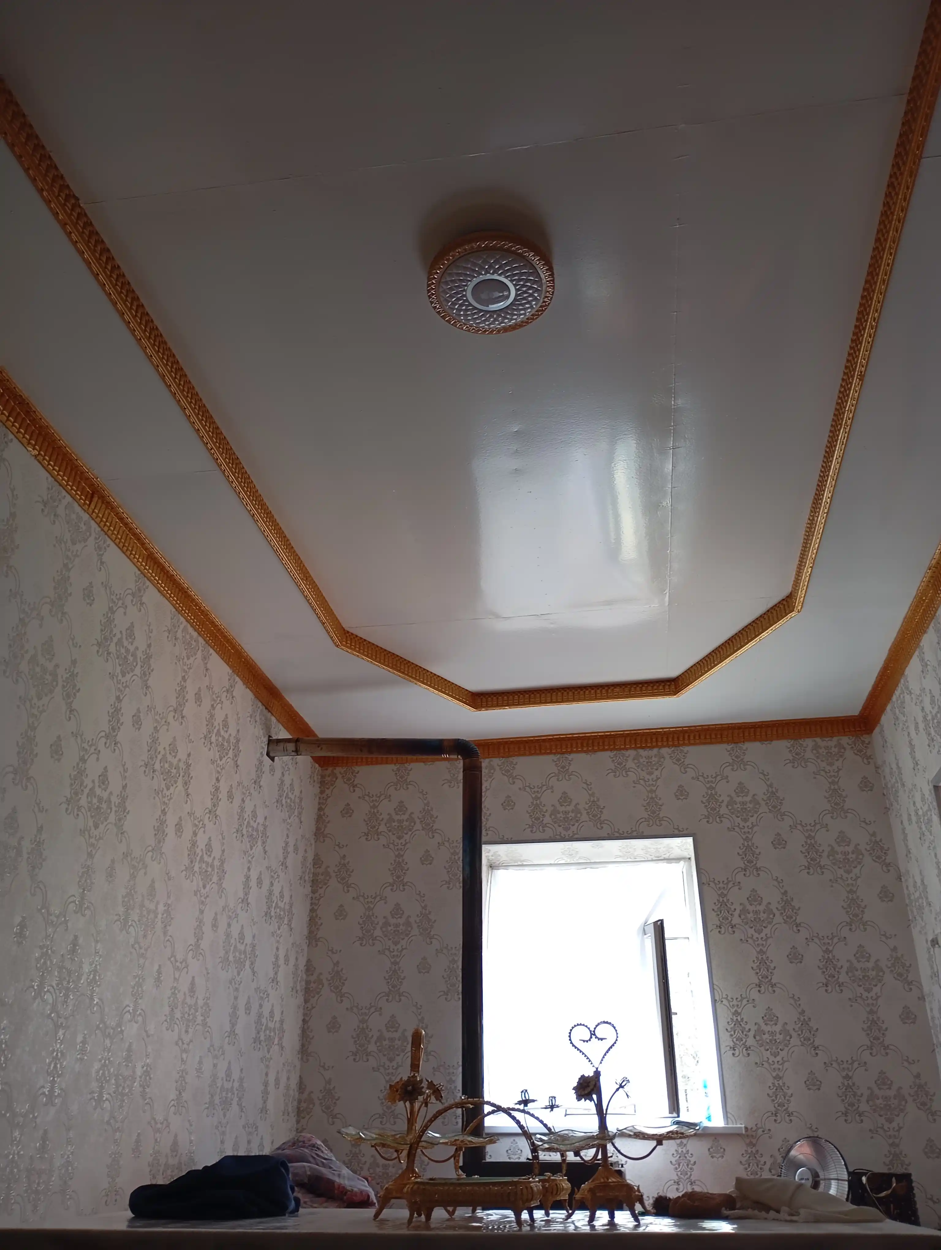 LED qandil-plafon, 40 sm, yotoqxona, yashash xonasi, oshxona uchun