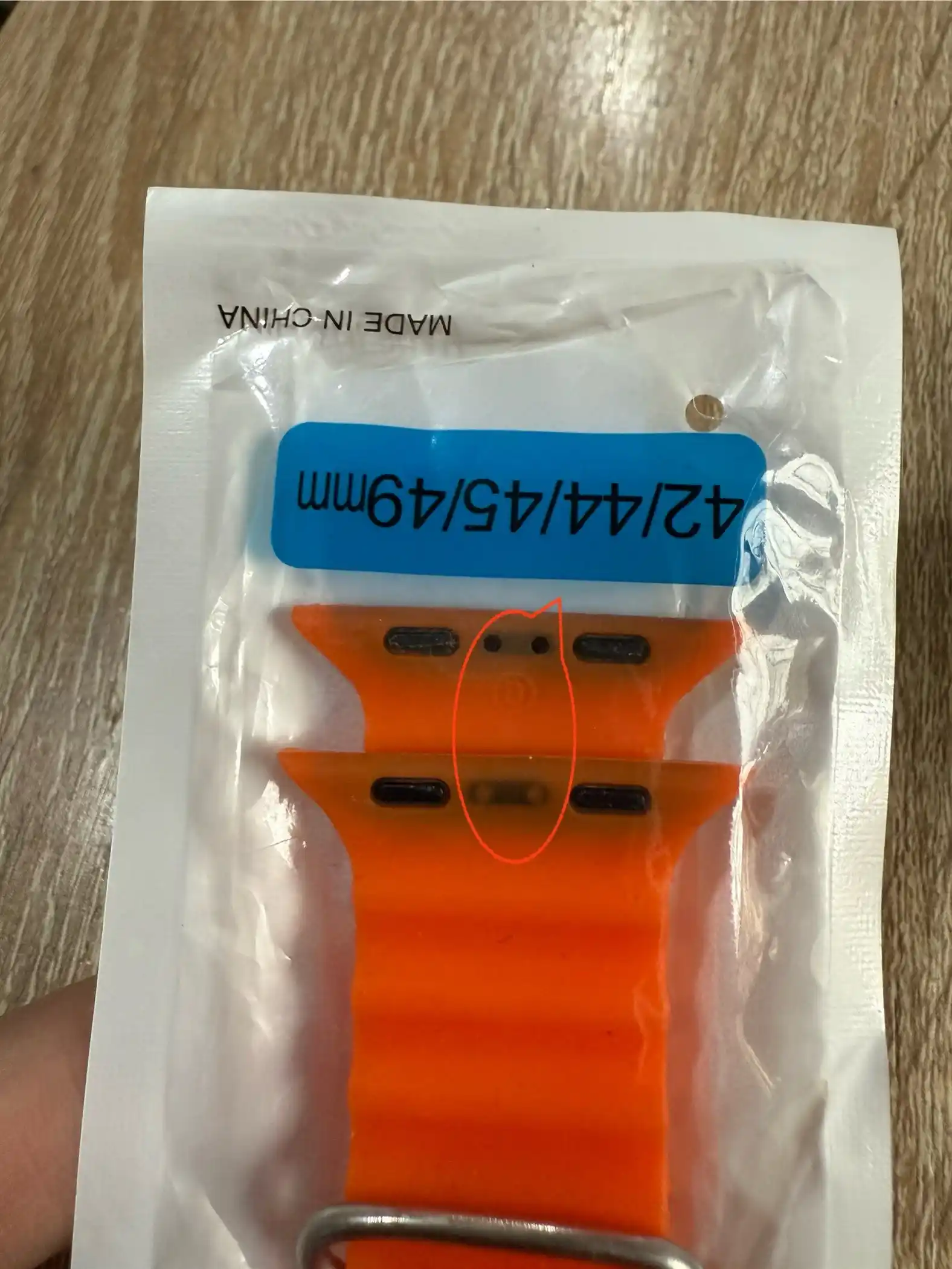 Tasma silikon Smart Apple Watch 3, 4, 5, 6, 7, 8, SE va Ultra uchun, o'lchami 42/44/45/49 mm