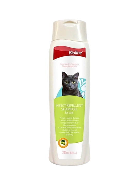 Mushuklar uchun hasharotlarga qarshi shampun, 200 ml