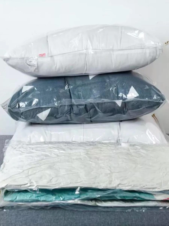 Kiyim-kechak va buyumlarni saqlash uchun vakuumli paketlar