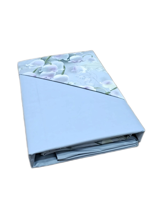 Ikki kishilik choyshab to'plami Linen home, satin, 240 * 240 sm
