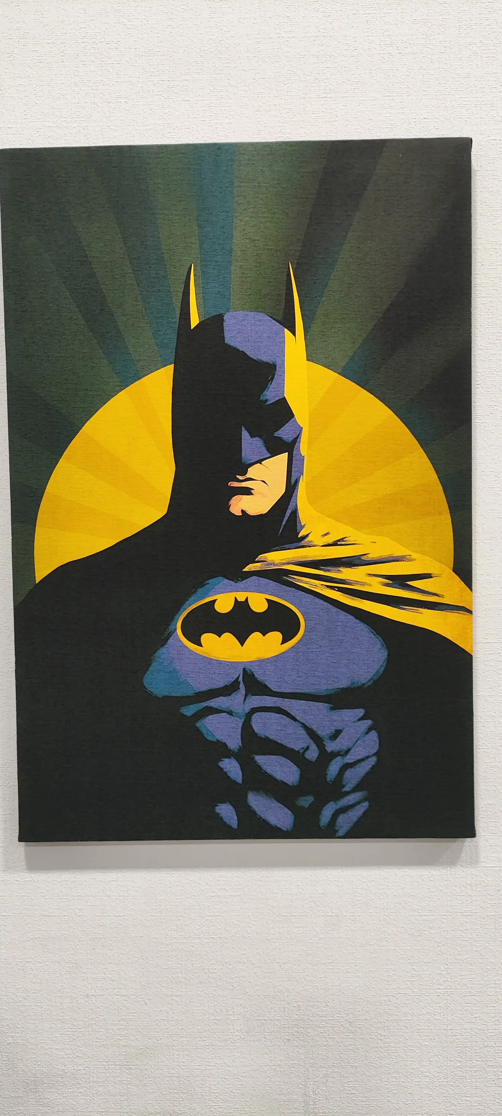 Rasm-poster Batman, Temir odam, Xalk, O'rgimchak odam, Supermen, Kapitan Amerika, Flesh
