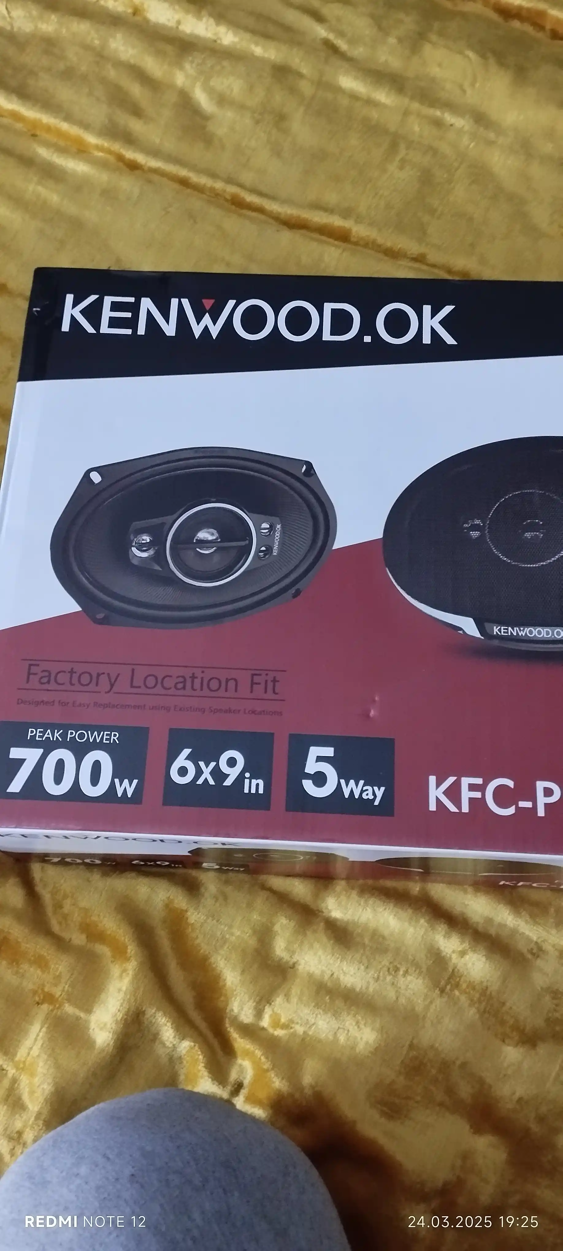 Avtomobil akustikasi, avtomobillar uchun dinamiklar KFC-PS6995EX