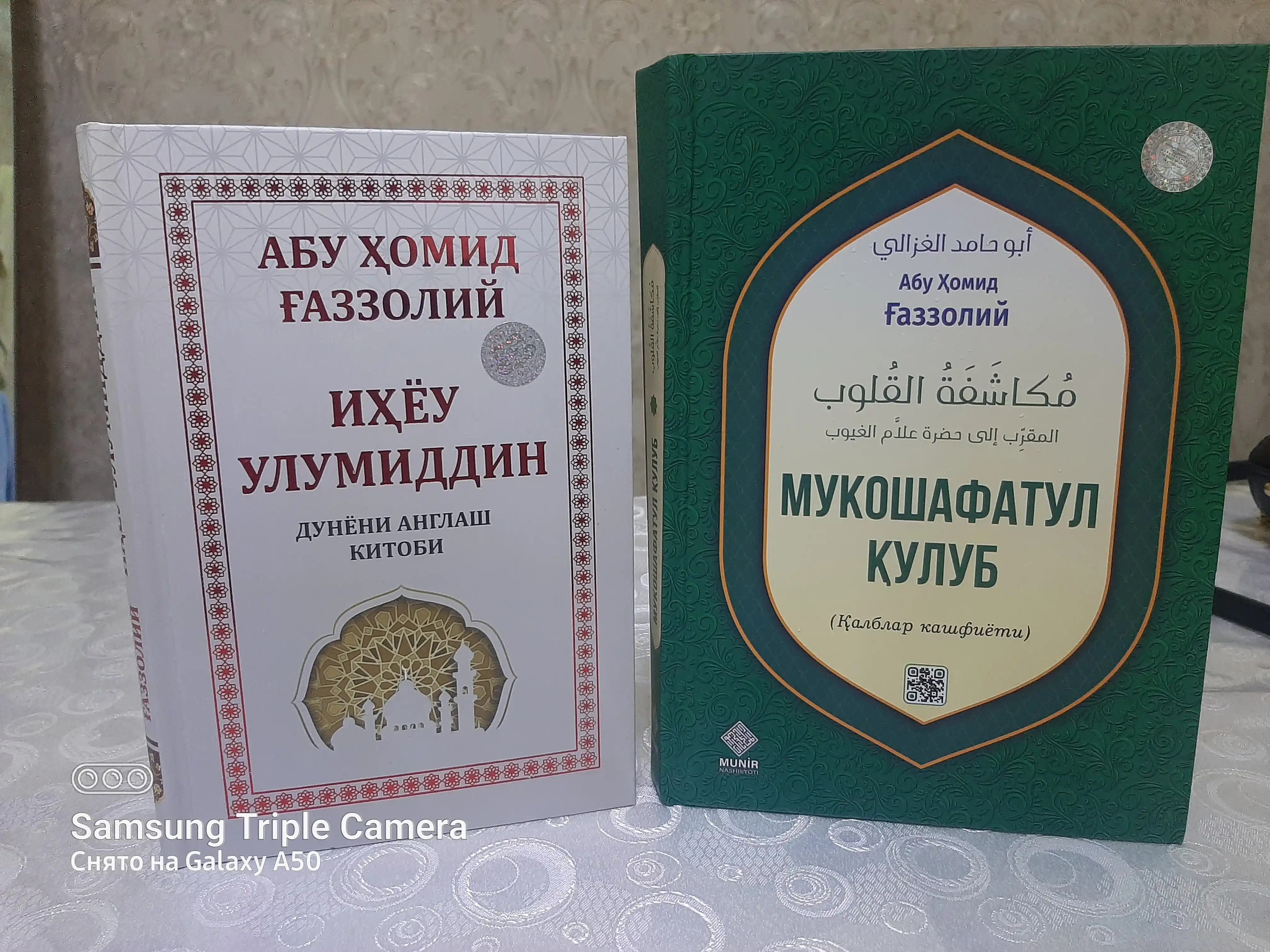 Мукошафатул кулуб китоби, калблар кашфиёти, Aбу Хомид Газзолий