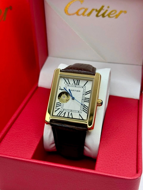 Erkaklar qo'l soati Cartier, mexanik - 
