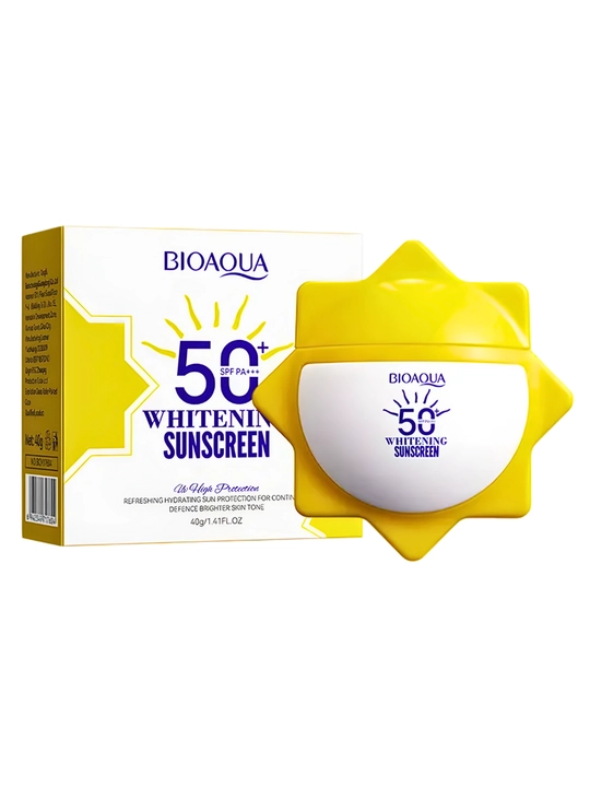 Солнцезащитный крем для лица Spf 50+ Bioaqua, 40 г
