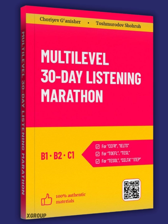 Multilevel Marathon — Listening, Reading, Speaking, Writing va Mock Exam qo‘llanmalari - 