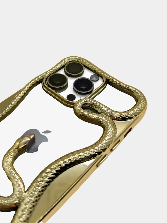 Чехол для iPhone 11, 12, 13, 14, 15, 16, 17, Pro, Pro Max, Plus Змея