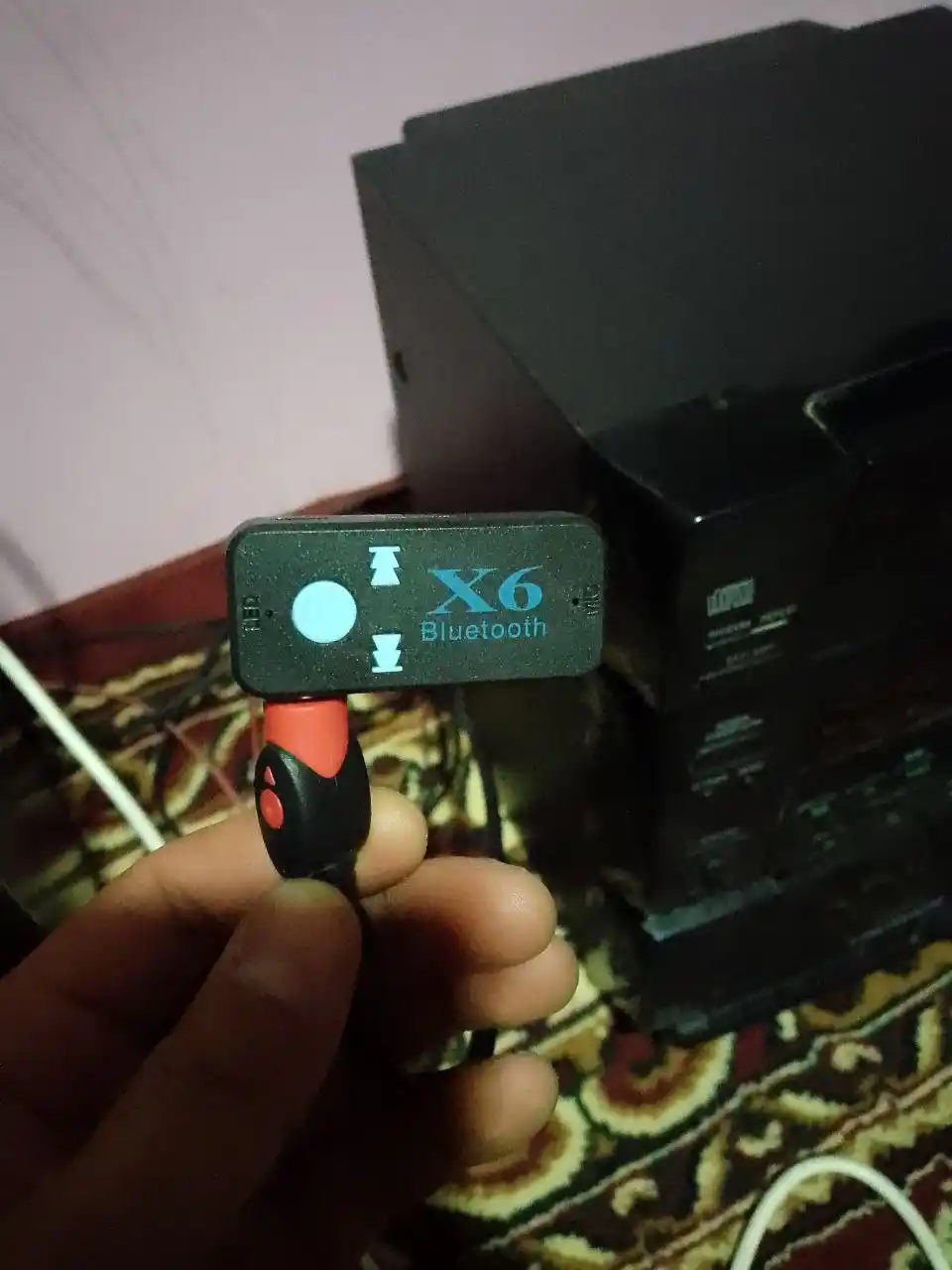AUX адаптер в автомобиль, X6 Bluetooth 3.5 мм, для прослушивания музыки и разговоров по телефону