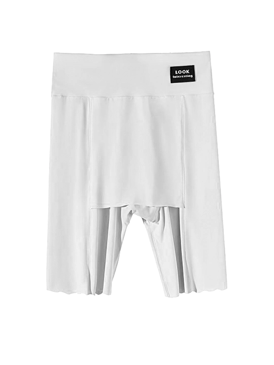 Pantalon, trusilari-podyubnik kalgotki ustidan kiyishga, shortilar, choksiz - 