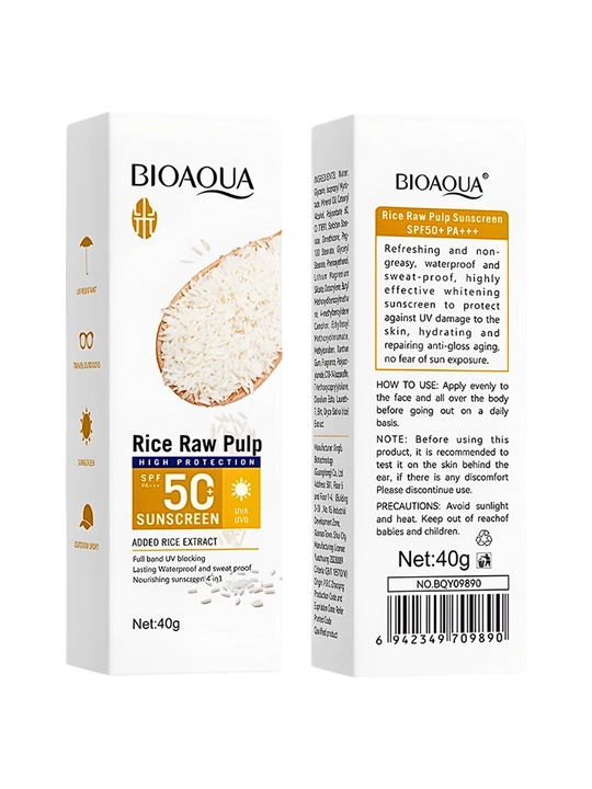 Солнцезащитный крем для лица Spf 50+ Bioaqua, 40 г