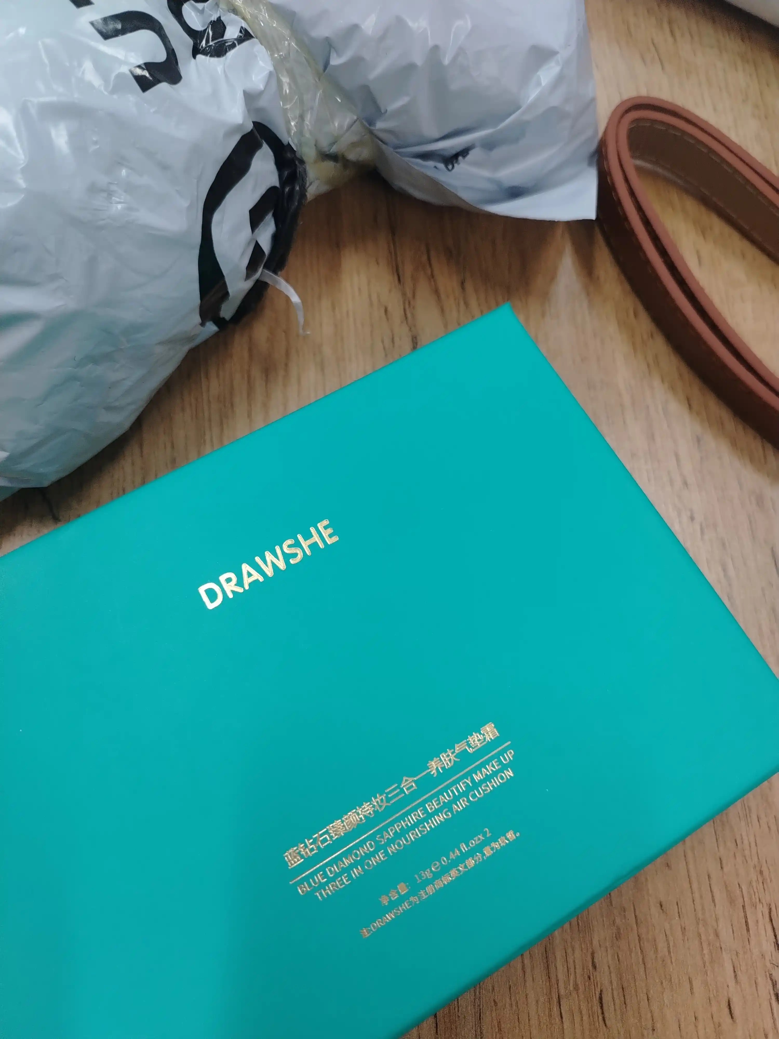 Кушон-пудра для лица Drawshe, крем для макияжа с эффектом сияния, алмазный крем для лица