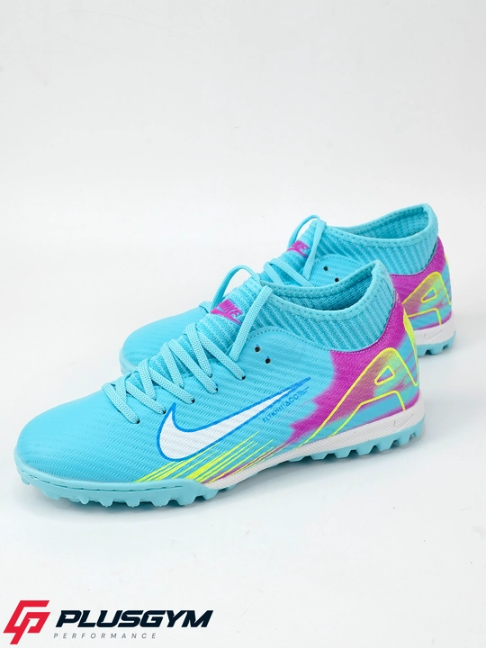 Футбольные бутсы Air Zoom, сороконожки, с манжетом и Полуманжеты, яркие цвета