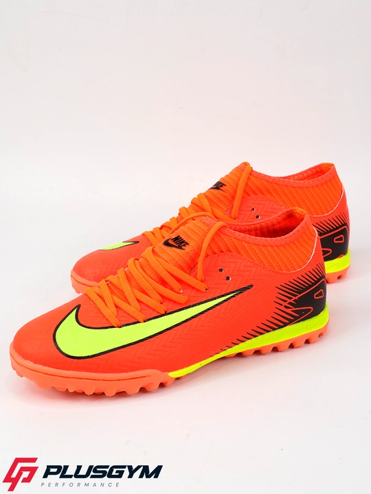 Футбольные бутсы Air Zoom, сороконожки, с манжетом и Полуманжеты, яркие цвета