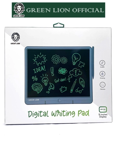 Графический планшет Green Lion, 15 inch, детский планшет для рисования, электронная доска