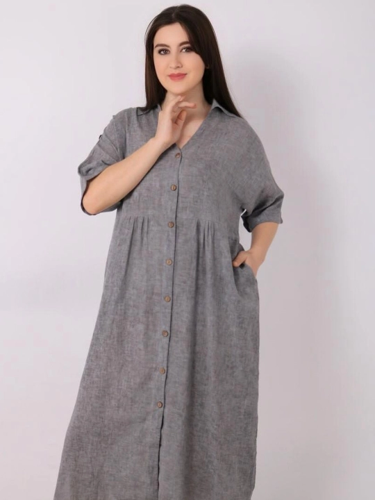 Женский сарафан из хлопка, свободный крой, универсальный размер M L XL, летний стиль