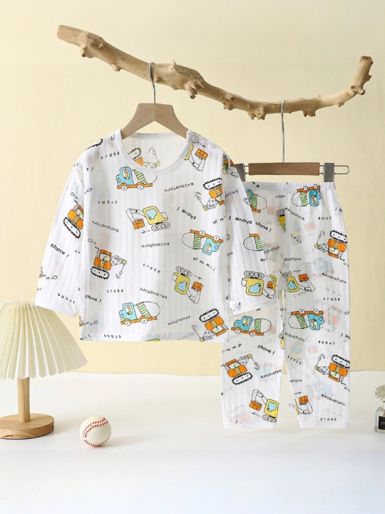 O‘g‘il bolalar va qizlar uchun pijama, 100% paxta