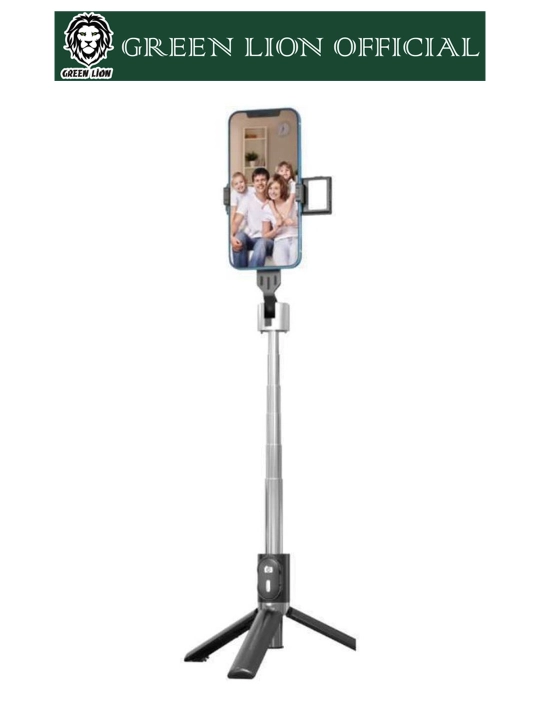 Shtativ selfi tayoqcha Green Lion Click stick 2, boshqaruv pult bilan, monopod