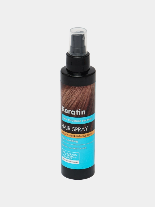 Спрей для волос Keratin Hair, восстановление структуры волос, с кератином, 150 мл - 