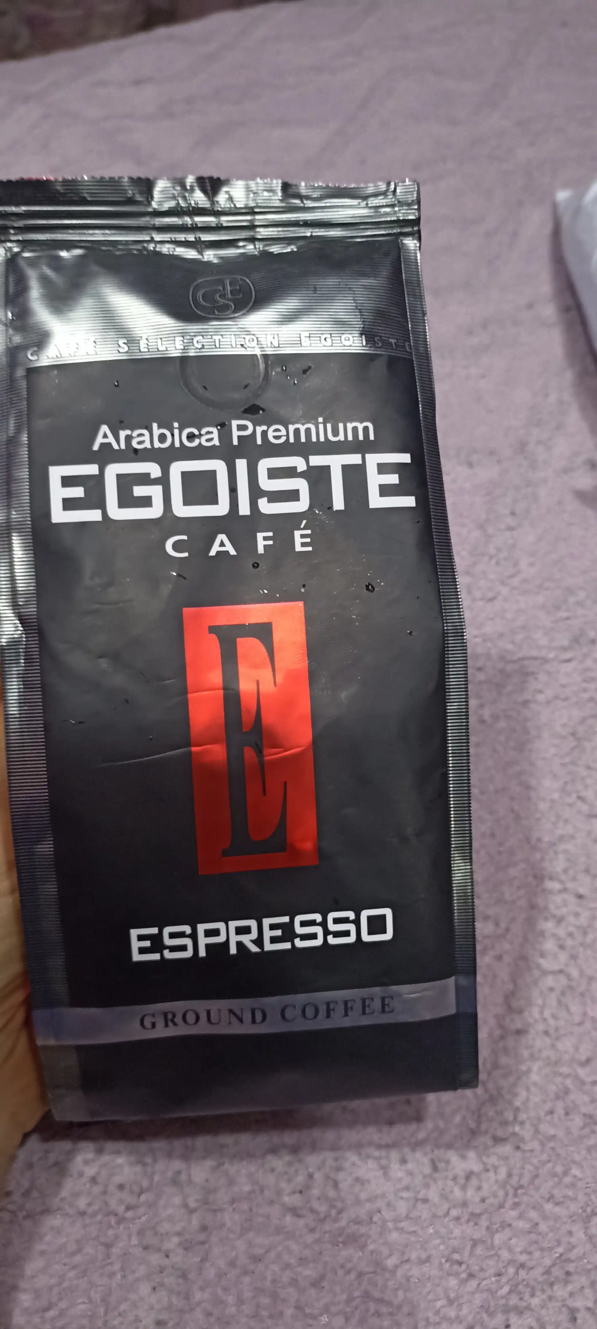 Молотый кофе EGOISTE Espresso, 250 г