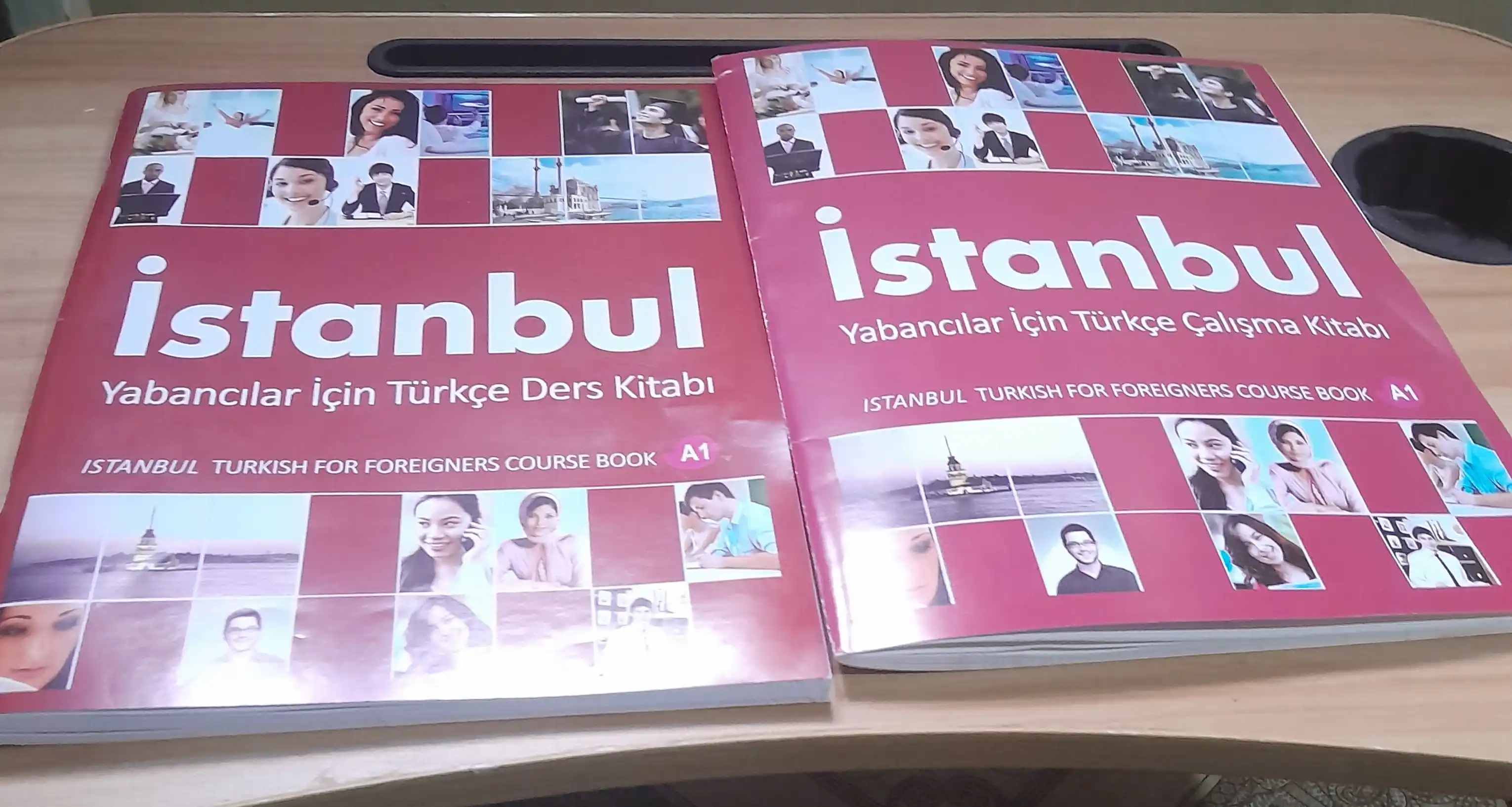 Istanbul A1 Turkish Language Course Book Set Beginner Level with Workbook