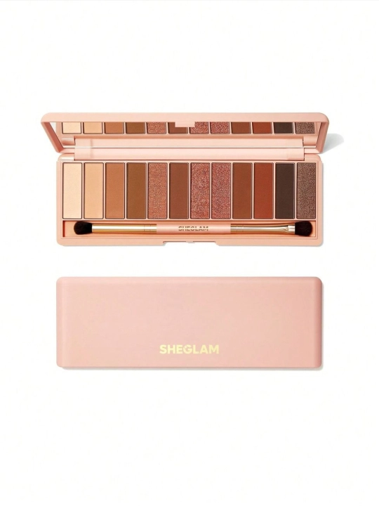 Ten paletkasi Sheglam The Burgundy Eyeshadow, 10.5 gr - 
