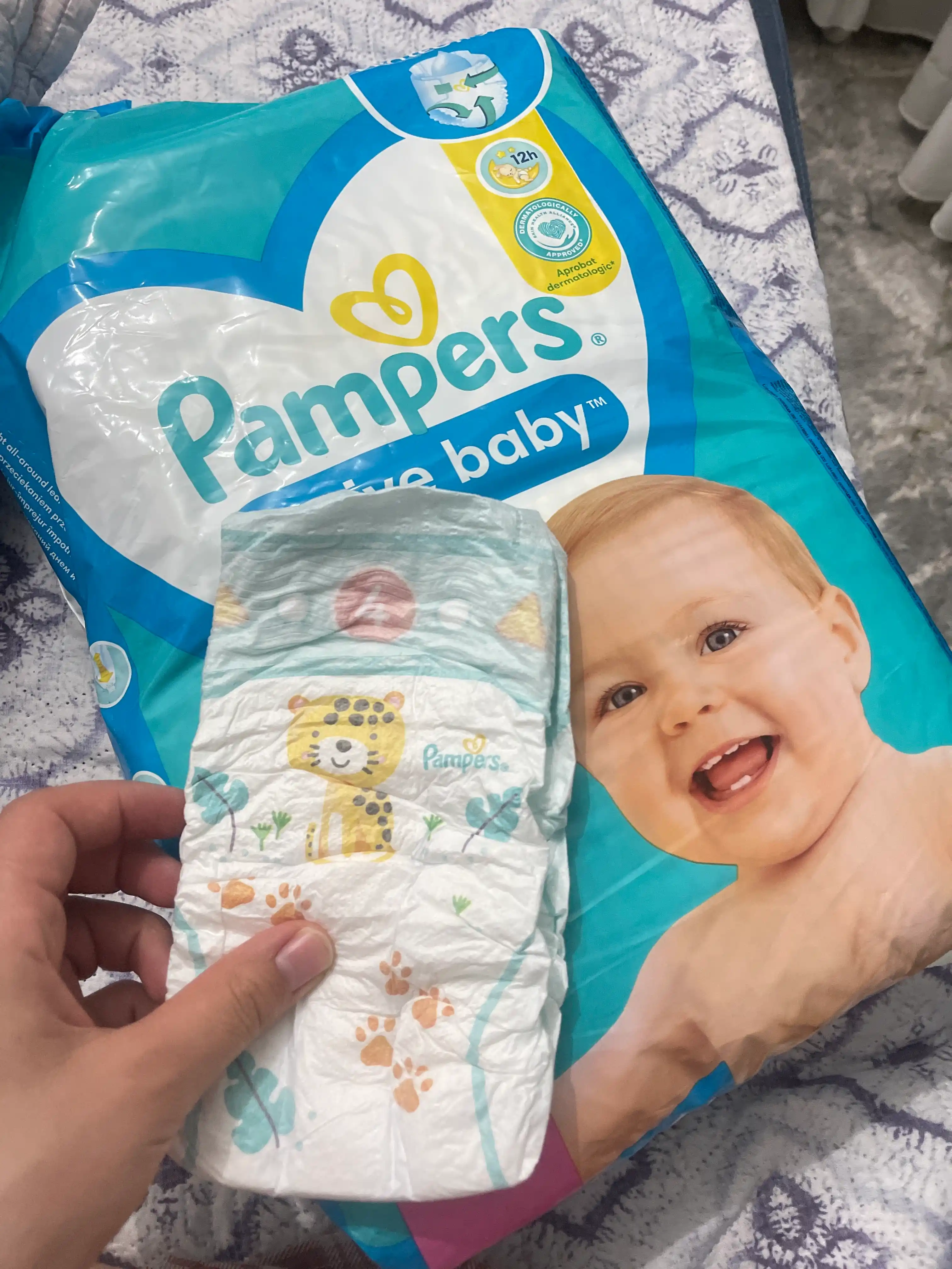 Подгузники для детей Pampers Active Baby, 4 размер, 9-14 кг, 70 шт