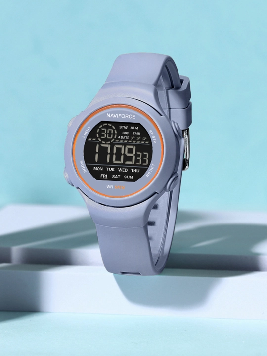 Ayollar soati sport uchun, elektronik Naviforce 7119